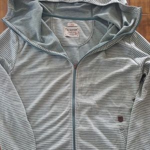 Ladies long sleeved sports jacket.